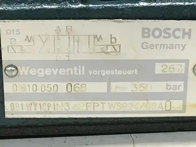 USED BOSCH 081WV06P1N104WS024/00A0