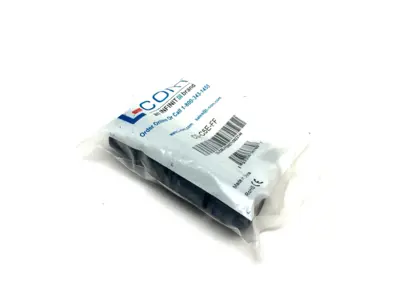 NEW L-COM WATERPROOF CAT5 CAT6 INLINE COUPLER EXTENDER