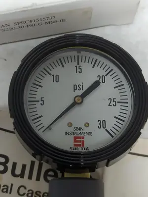 New | in-Stock SPAN 1515737 Universal Pressure Meters Ohio US | Surplus Asset Holdings #1240495