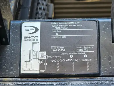 Used 2005 CROWN SP3410-30 Misc Forklifts British Columbia CA | Lenmark #1743336