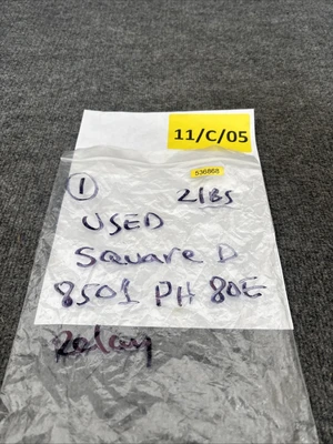 Used Square D 8501-PH80E Relays & Switches California US | Davliegogo LLC #1705802