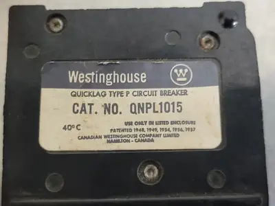 USED WESTINGHOUSE QNPL1015