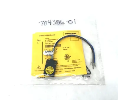 New | in-Stock Turck Inductive Proximity Sensor 5mm Sn NO/NC Proximity Sensors Michigan US | Maverick Industrial Sales #1398819