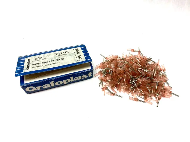 New | in-Stock Grafoplast 14mm Spark Crimp-On Pins for Cable O.D. 1.5mm Misc Electrical & Power Parts Michigan US | Maverick Industrial Sales #1392302