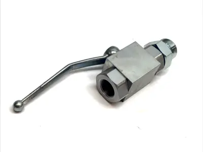 USED SCA HIGH PRESSURE BALL VALVE 422978 SHUT-OFF INDUSTRIAL