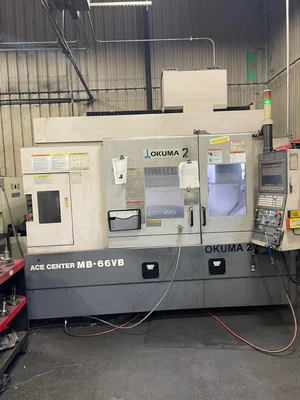 2012 OKUMA MB-66VB Vertical Machining Centers | USED CNC WAREHOUSE (1)