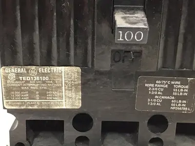 USED GENERAL ELECTRIC / GE TED136100