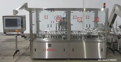 Used CAPMATIC VERIFILL Liquid & Paste Complete Packaging Lines Illinois US | Aaron Equipment #1130451