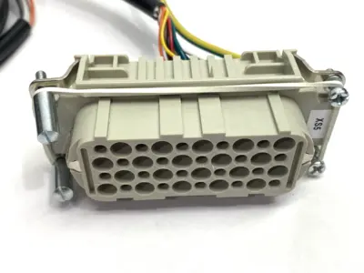 USED ABB CUSTOMER SIGNAL WIRE HARNESS HARN-XS5 MISING GASKET