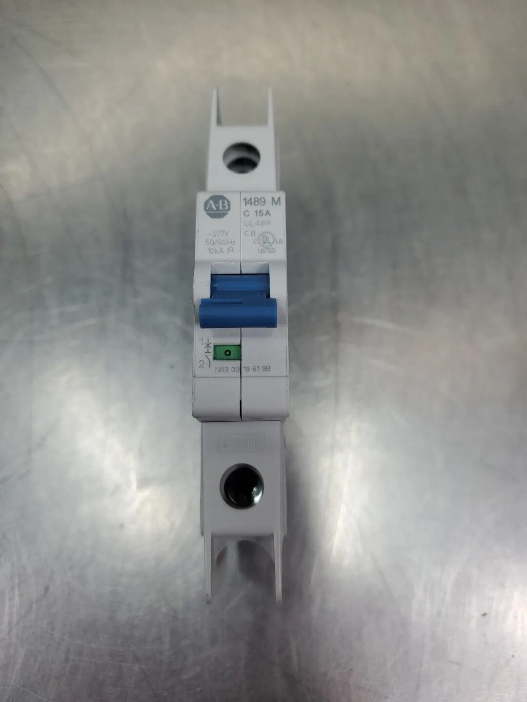 Allen-Bradley 1489-M1C150 Ser D Circuit Breaker, 15A. 4C-13