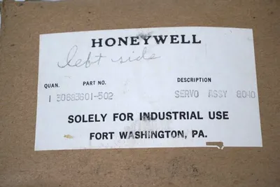 USED HONEYWELL 30683601-502 SERVO ASSEMBLY 8040 , 30683601502