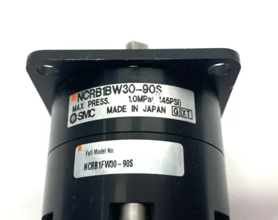 Used SMC Pneumatic Rotary Actuator, Single Vane, Double Shaft, 30mm Rotary Actuators Michigan US | Maverick Industrial Sales #1394887