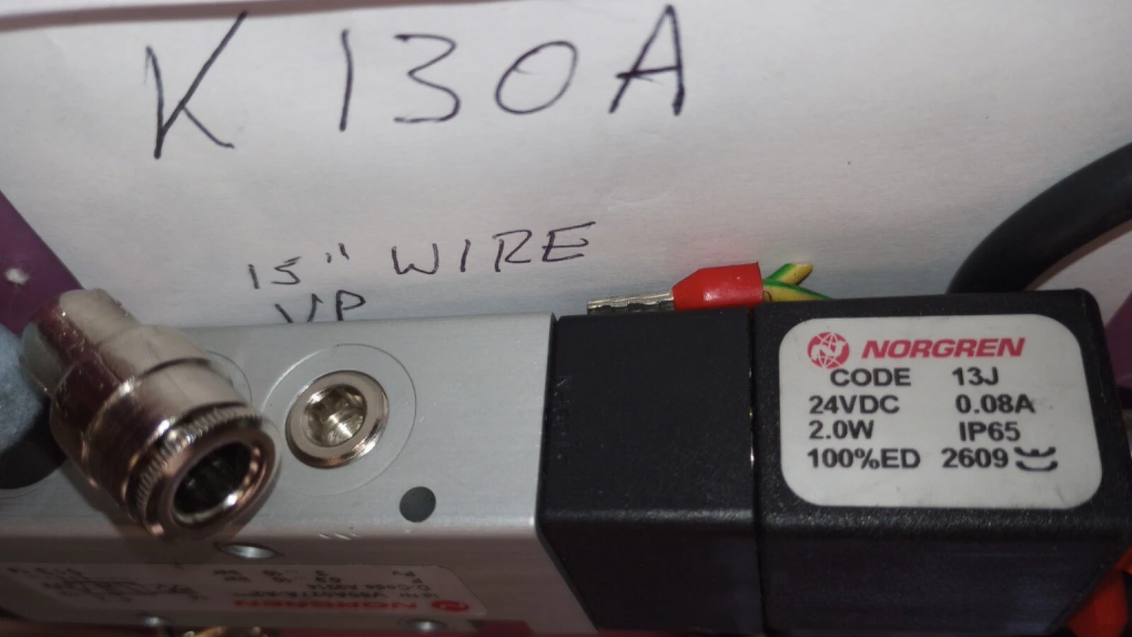 USED Norgren V60A527A-2