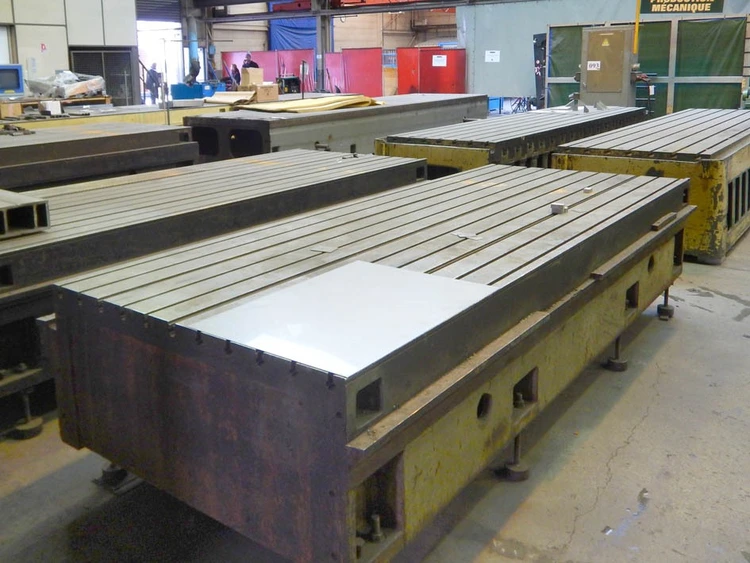 Used T-SLOT TABLE 3600 X 1370 X 640 MM Tables, Floor & Layout Plates BE | Apt International N.V #366545