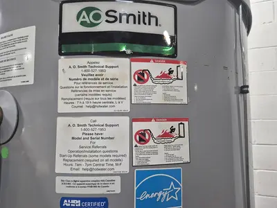 USED A.O. SMITH CORPORATION BTH-500A 300