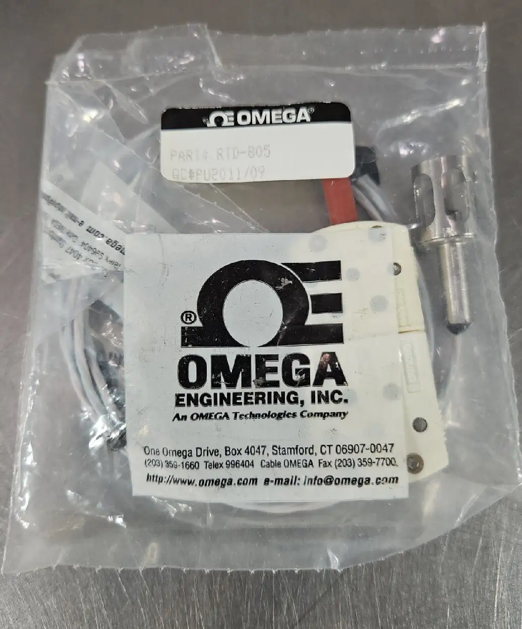 USED OMEGA ENGINEERING RTD805B