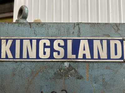 125 TON KINGSLAND MODEL #125XS HYDRAULIC IRONWORKER: STOCK #19921