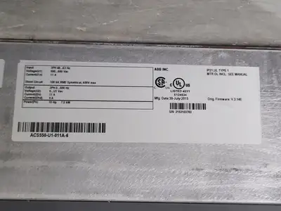 USED ABB ACS550-U1-011A-6
