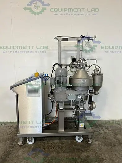 Used GEA WESTFALIA SEPARATOR EASYSCALE 10 UNIT W/ GEA EASYSCALE 10.C, CONTROLLER Centrifuges | Equipment Lab #486225