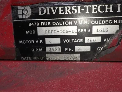 USED 1994 DIVERSITECH INC FREDICSDC
