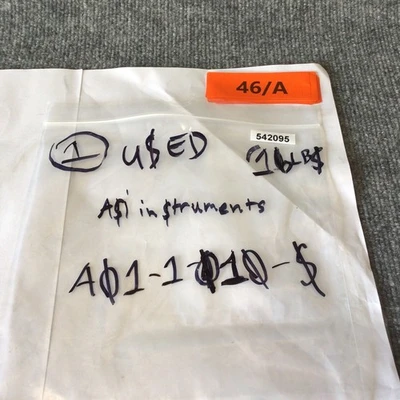 Used ASI Instruments A01-1-010-S Miscellaneous MRO | Davliegogo LLC #1708992
