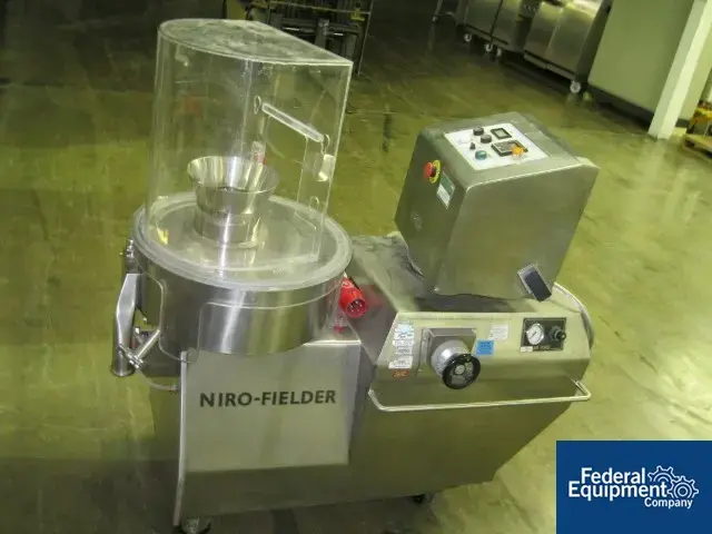 Used Niro Fielder Niro Fielder NICA S-450 Spheronizer, S/S Pellet Mills Ohio US | Federal Equipment Company #128251
