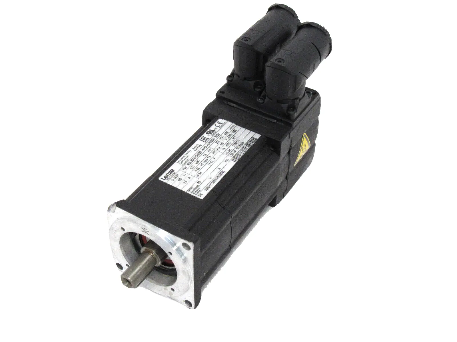 USED LENZE MCS 06F41LRS0B0-B11N-ST5S00N-R2SU SERVO MOTOR (SEE PICTURES)