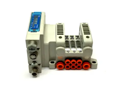 VV5QC11-03N7SEBN-S | SMC  Plug-In Manifold Base - Used