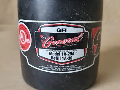 NEW GENERAL FILTERS 1A-25A