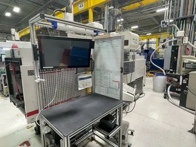 2000 CINCINNATI ROBOSHOT 110R-48G Injection Molding Horizontal/Vertical | Machinery Network (1)