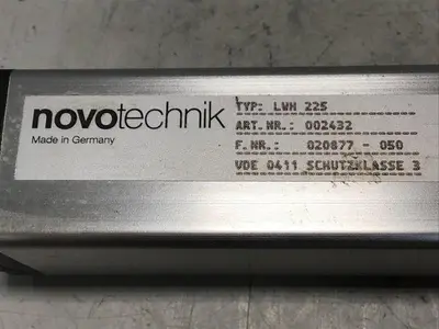 USED NOVOTECHNIK LWH225