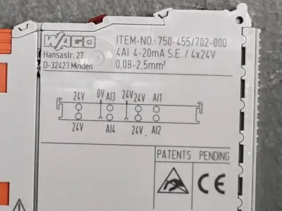 USED WAGO 750-455/702-000