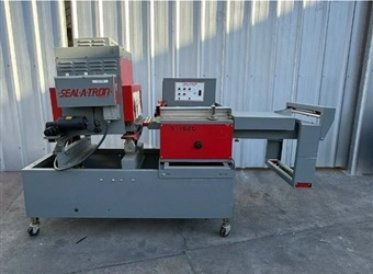 Used SEAL-A-TRON SEAL-A-TRON S-1620 L-BAR SEALER AND HEAT TUNNEL Automatic L Bar Sealers New York US | Michael Benalt Inc #1274367