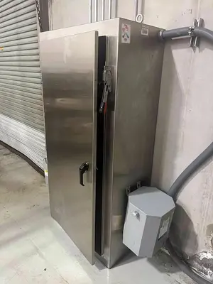 Mixer, Ribbon, 1100 Gallon, Dual Shaft, Stainless Steel, Jacketed, 15 HP, 7500 lb, #5991750