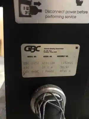 Used GBC 6250 Laminators Delaware US | United Machine Co. #1563975