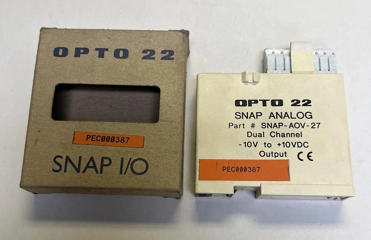 New | in-Stock OPTO 22 SNAP-AOV-27 Industrial Controls Ohio US | Surplus Asset Holdings #1236305