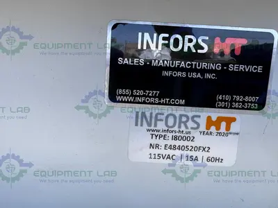 USED INFORS HT MULTITRON I80002 INCUBATOR SHAKER 65C WITH CO2 & HUMIDITY  MFG 20