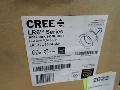 Used CREE LR610L35KGU24 Light Sources / LED Ohio US | HGR 24 #1272658