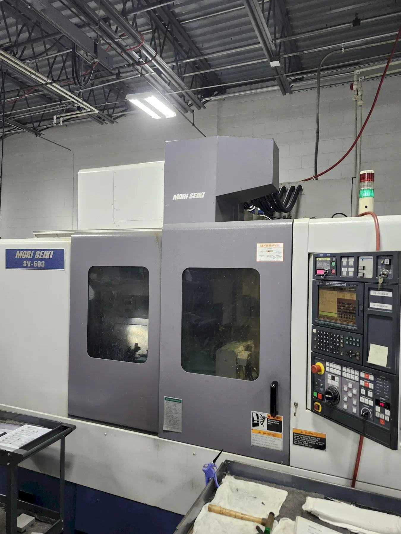 Used 2000 MORI SEIKI SV503B Vertical Machining Centers Minnesota US | Orca Machine Tools, Inc. #1262760