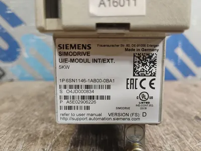 SIEMENS 1P6SN1146-1AB00-0BA1 Servo Drives & Amplifiers | ESS Industrial Equipment Sales (4)