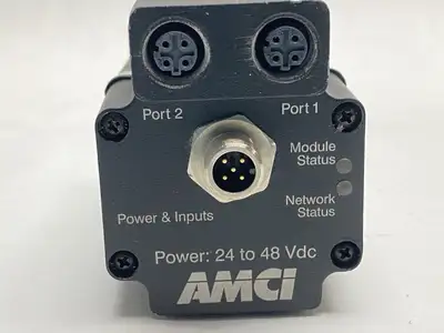 USED AMCI ETHERNET INTEGRATED STEPPER MOTOR 3.4A  24-48VDC