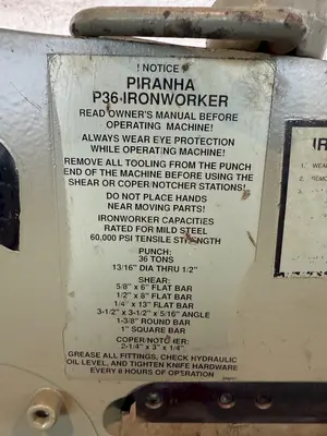 USED PIRANHA P–36