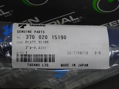 Lot of 8 Tadano 370 020 15190 Slide Plates New