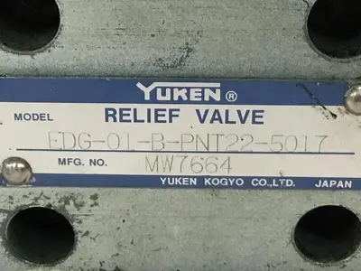 USED YUKEN EDG-01-B-PNT22-5017