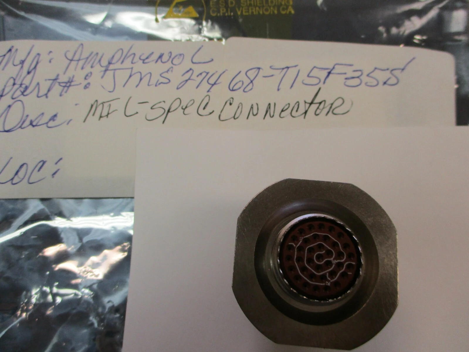 NEW Amphenol JMS27468-T15F35S