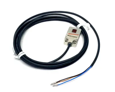 BOS021P, BOS R01E-PS-KE20-02 | Balluff BOS021P Cubical Through-Beam Photoelectric Sensor BOS R01E-PS-KE20-02 - New