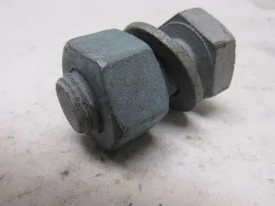 Galvanized Hex Head Bolts W/Nut Fully Threaded  3/4"-10 x 1-3/4" lot of 25