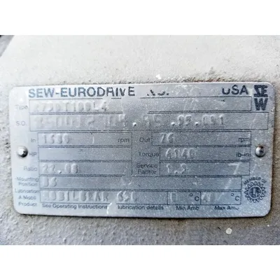 New | in-Stock AMERICAN PROCESS FZM-12 Paddle Mixers West Virginia US | JM Industrial #1262714