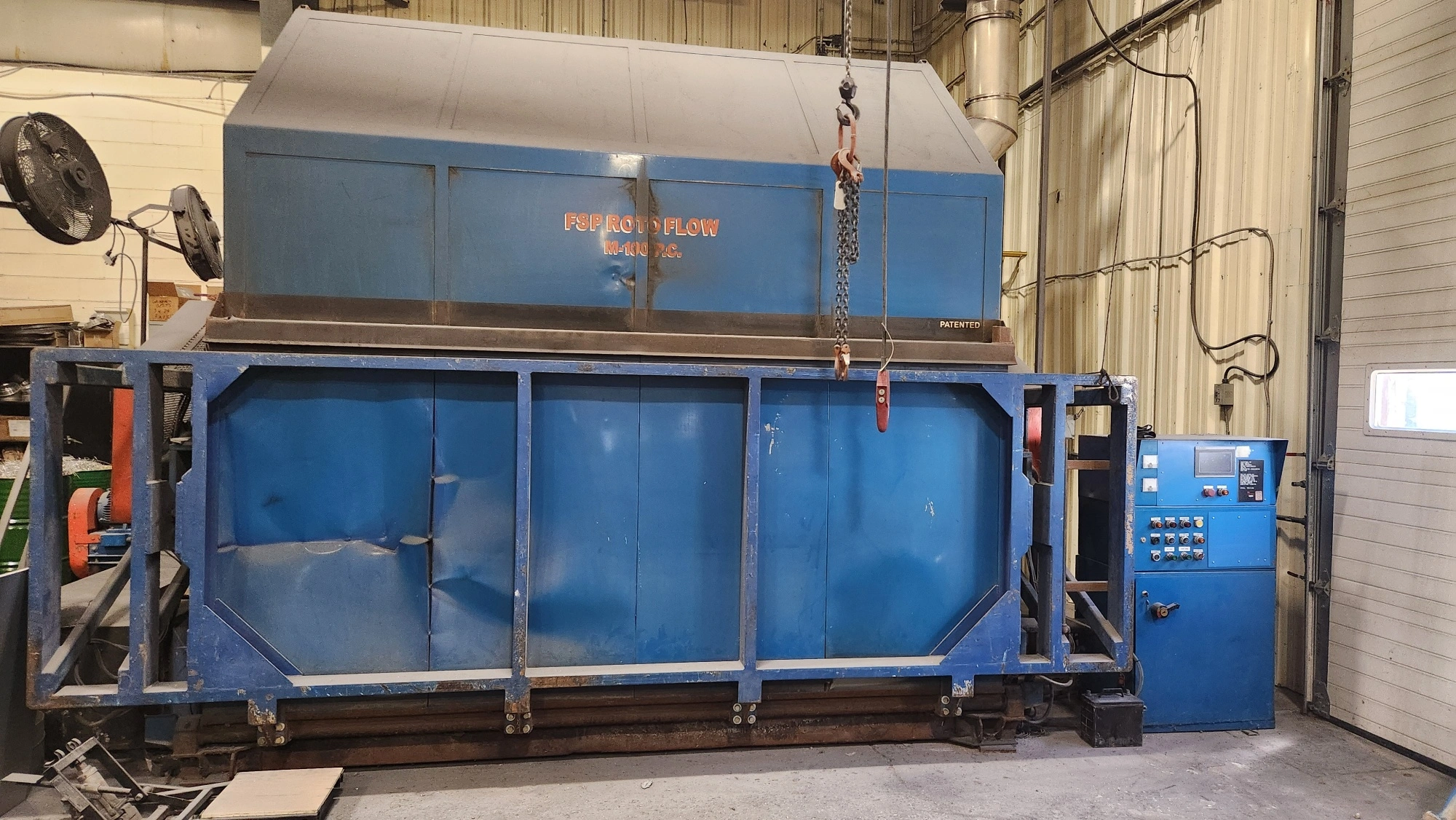 Used 1998 FSP ROTO FLOW M-100PC Rotational Molding Machines California US | Machinery Network #1438176