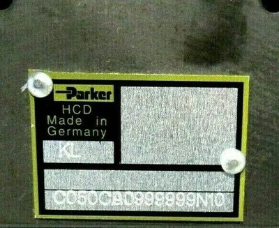 NEW PARKER C050CA0999999N10 VALVE KL